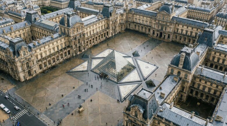 The Apollo Gallery houses some of the most valuable pieces in the Louvre Museum collection.